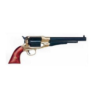 Pietta 1858 Bison Black Powder Revolver 44 Cal 12 Blued Barrel Brass